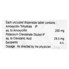 Zyclav Kid 200/28.5 Mg Tablet 10