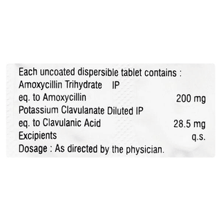 Zyclav Kid 200/28.5 Mg Tablet 10
