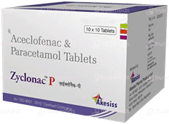 Zyclonac P 100/325 Mg Tablet 10