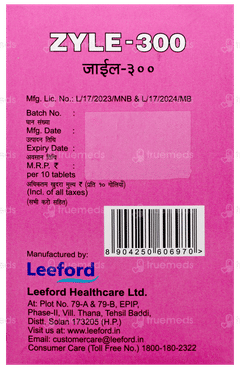 Zyle 300 Tablet 10