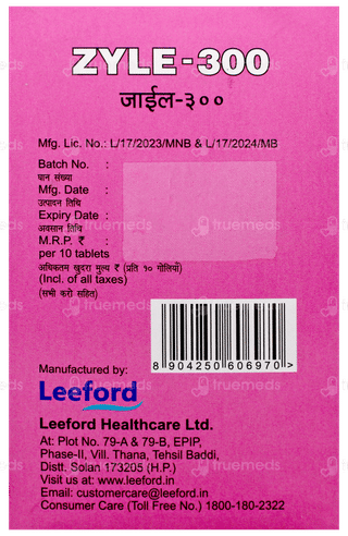 Zyle 300 Tablet 10
