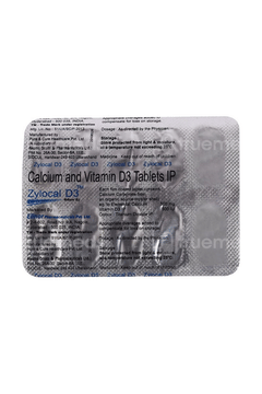 Zylocal D3 Tablet 10 Zylocal D3 Tablet 10