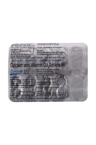 Zylocal D3 Tablet 10