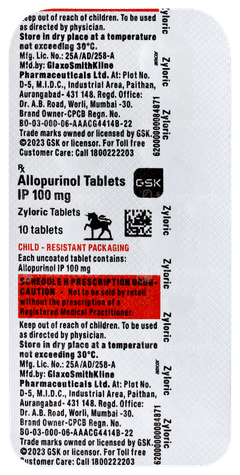 Zyloric Tablet 10
