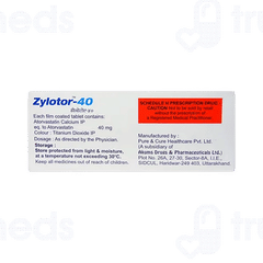 Zylotor 40 MG Tablet 10 Zylotor 40 MG Tablet 10