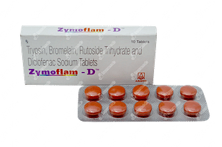 Zymoflam D 48/100/90/50 MG Tablet 10