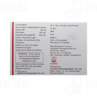 Zymoflam Forte Tablet 10