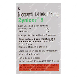 Zynicor 5 MG Tablet 20