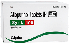 Zyrik 100 Tablet 10 Zyrik 100 Tablet 10