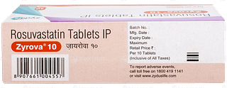 Zyrova 10 Tablet 10