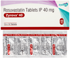 Zyrova 40 Tablet 10