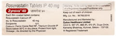 Zyrova 40 Tablet 10 Zyrova 40 Tablet 10