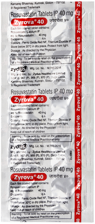 Zyrova 40 Tablet 10