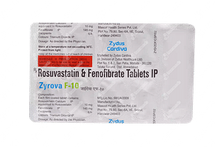 Zyrova F 10/145 MG Tablet 10