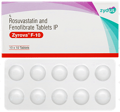 Zyrova F 10 Tablet 10