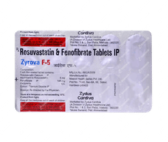 Zyrova F 5 Tablet 10