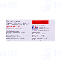 Zyven Od 100 MG Tablet 10