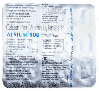 Alsium 500 Tablet 15