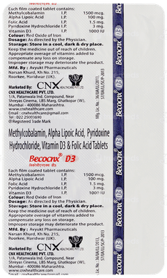 Becocnx D3 Tablet 10