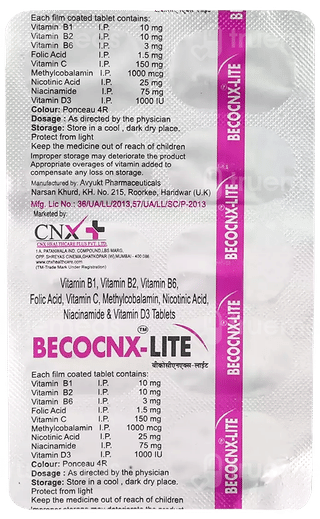 Becocnx Lite Tablet 10