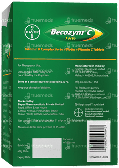 Becozym C Forte Tablet 15 Becozym C Forte Tablet 15