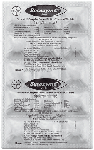 Becozym C Forte Tablet 15