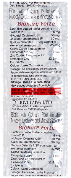 Biokare Forte Tablet 10