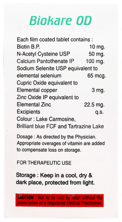 Biokare Od Tablet 10