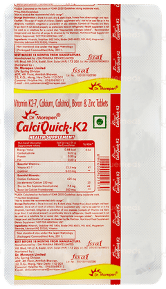 Calciquick K2 Tablet 10