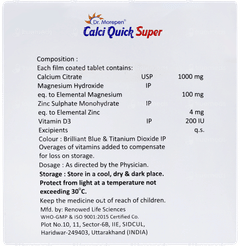 Calci Quick Super Tablet 15