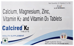 Calcired K2 Tablet 10 Calcired K2 Tablet 10
