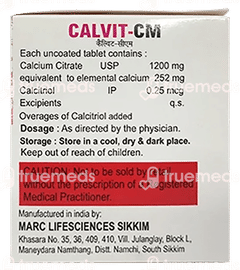 Calvit Cm Tablet 10 Calvit Cm Tablet 10