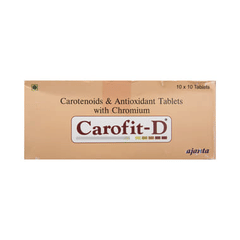 Carofit D Tablet 10