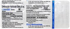 Cerifast Tablet 10 Cerifast Tablet 10