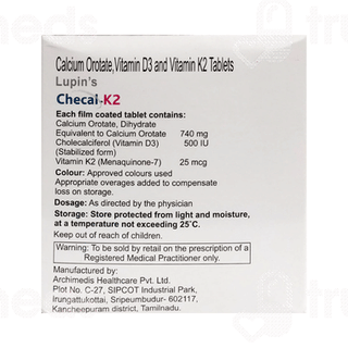 Checal K2 Tablet 10