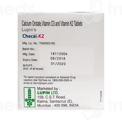Checal K2 Tablet 10
