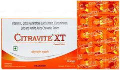 Citravite Xt Orange Chewable Tablet 15 Citravite Xt Orange Chewable Tablet 15