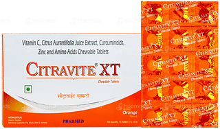 Citravite Xt Orange Chewable Tablet 15