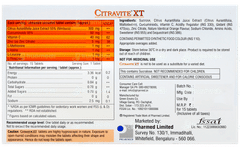 Citravite Xt Orange Chewable Tablet 15