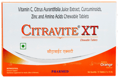 Citravite Xt Orange Chewable Tablet 15
