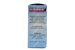 Clinsodent Effervescent Denture Cleansing Tablet 32