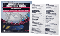 Clinsodent Effervescent Denture Cleansing Tablet 32