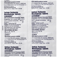 Clinsodent Effervescent Denture Cleansing Tablet 32
