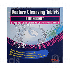 Clinsodent Effervescent Denture Cleansing Tablet 4