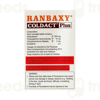 Coldact Plus Tablet 10