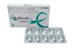 D Chiro Plus Chewable Tablet 10