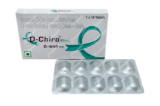 D Chiro Plus Chewable Tablet 10