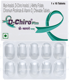 D Chiro Plus Chewable Tablet 10