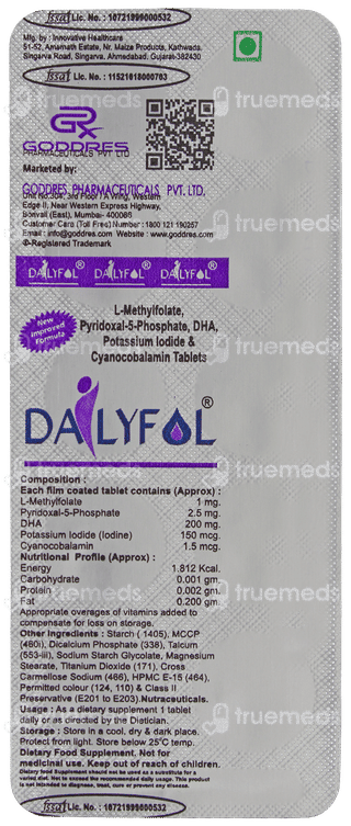 Dailyfol New Improved Formula Tablet 10