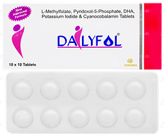 Dailyfol New Improved Formula Tablet 10 Dailyfol New Improved Formula Tablet 10